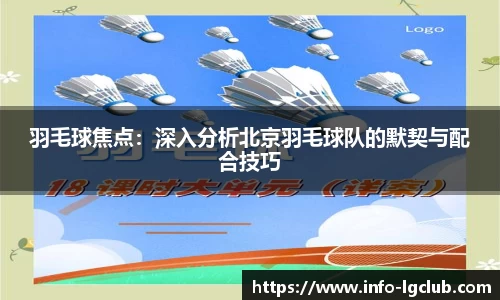 羽毛球焦点：深入分析北京羽毛球队的默契与配合技巧